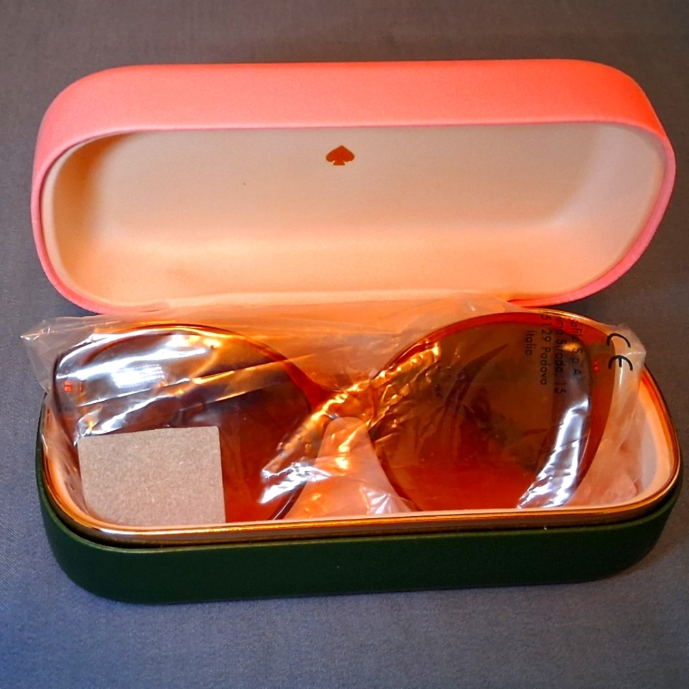 NWOT Kate Spade Brown Posh Sunglasses - Picture 3 of 15